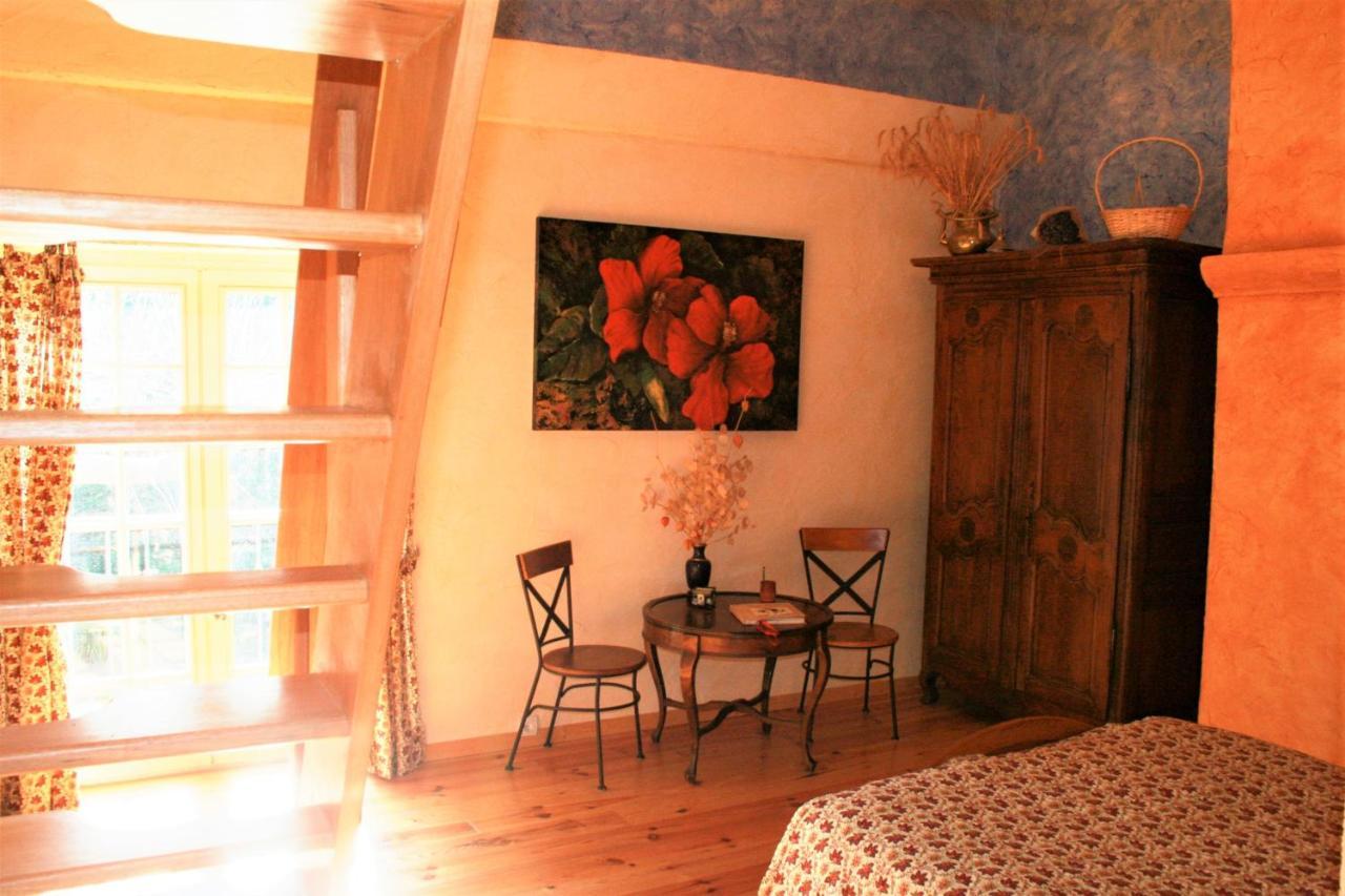 Le Mas De La Cigale Bleue, Caumont Sur Durance ภายนอก รูปภาพ